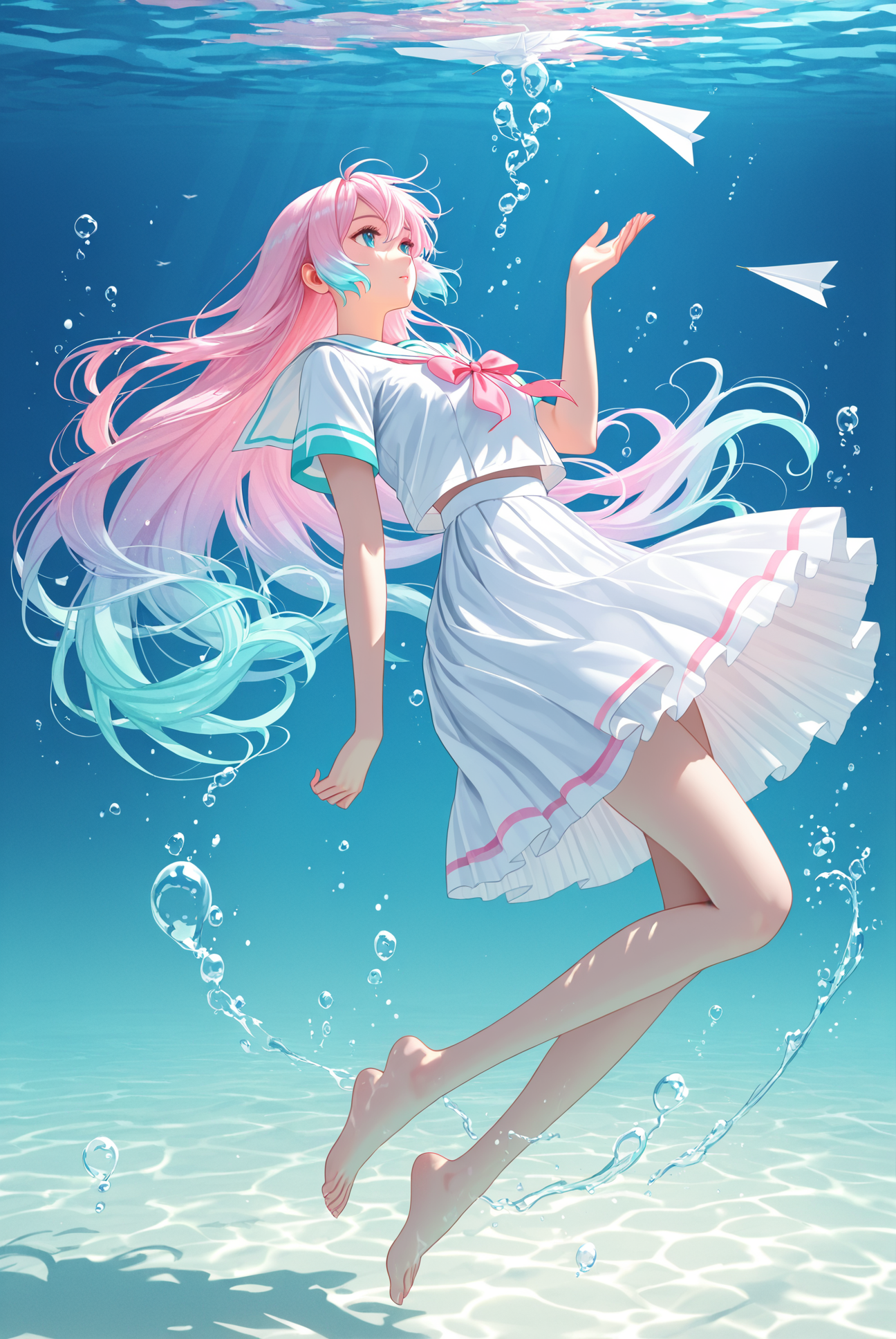 Underwater Dreamscape Girl